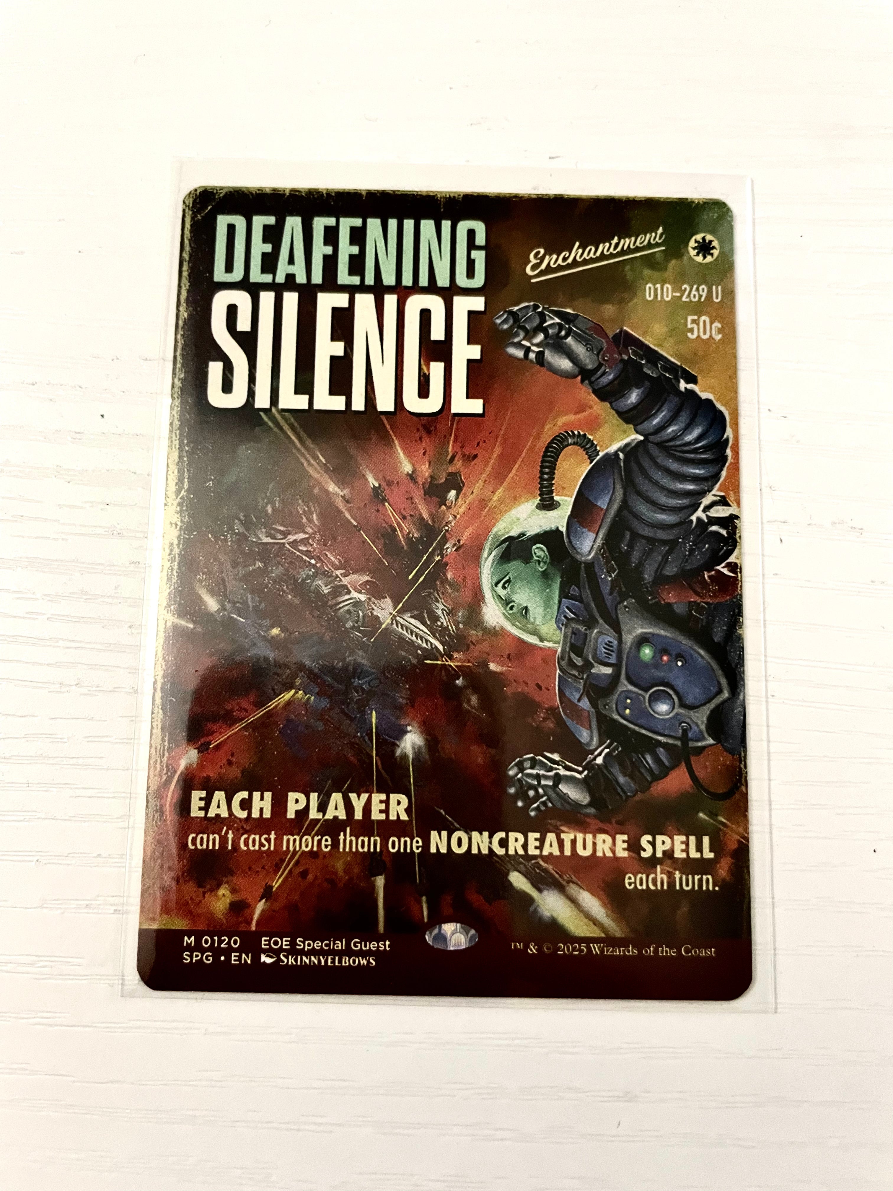 defeaning silence